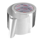 80mm Silver Aluminum Foil Adhesive Seal Ring Heating Roll Tape 25M
