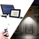 Solar Powered 4W 20 LED Waterproof Remote Control Wall Lamp Flood Light for Outdoor Yard Garden