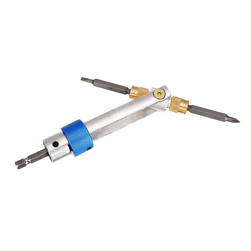 20pcs Half Time Drill High Speed Steel Drill Driver Double Use Hand Screwdrivers Head