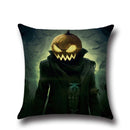 Halloween Pumpkin Bat Ghost Pattern Pillowcase Cotton Linen Throw Pillow Cushion Cover Seat Home