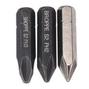 BROPPE 3pcs Cross Impact Screwdriver Bits 8mm Hex Shank 36mm Cross-Screwdriver Bits Set