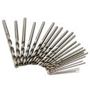 150pcs 0.4mm-3.2mm Micro Twist Drill Bit Set Mini HSS Straight Shank Drill