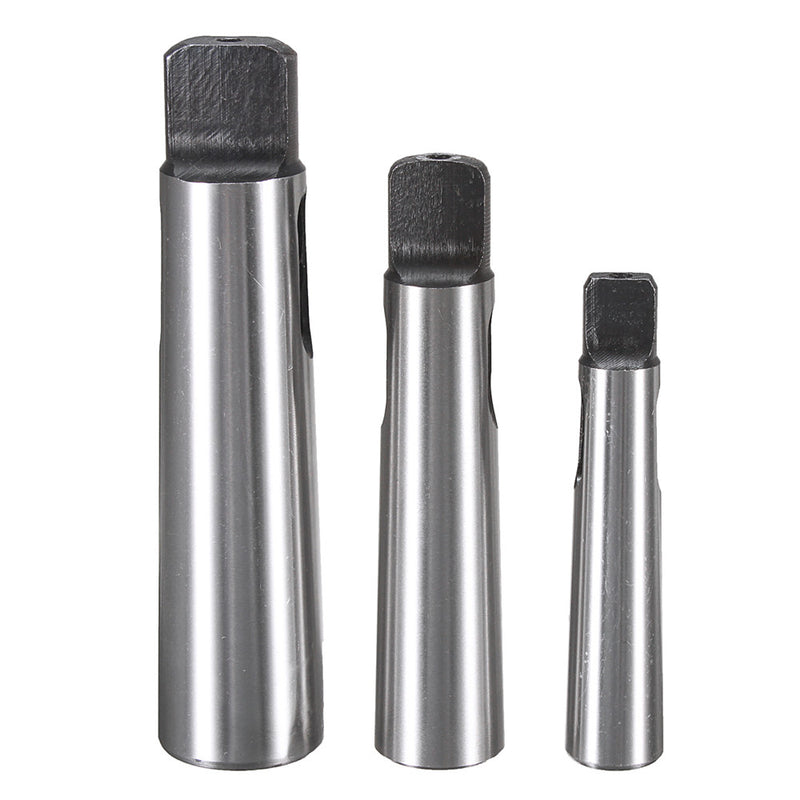 3pcs Drill Chuck Sleeve MT1-MT2 MT-2-MT3 MT3-MT4 Morse Taper Adapter