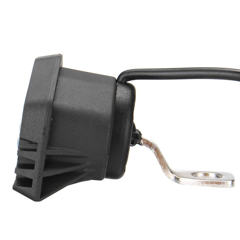10W 7000K 10-80V LED Motorcycle Owl-shaped Front-view Auxiliary Spotlight Headlights