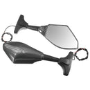Pair Motorcycle Rear View Mirror With LED Turn Signal For Honda/Kawasaki/Yamaha