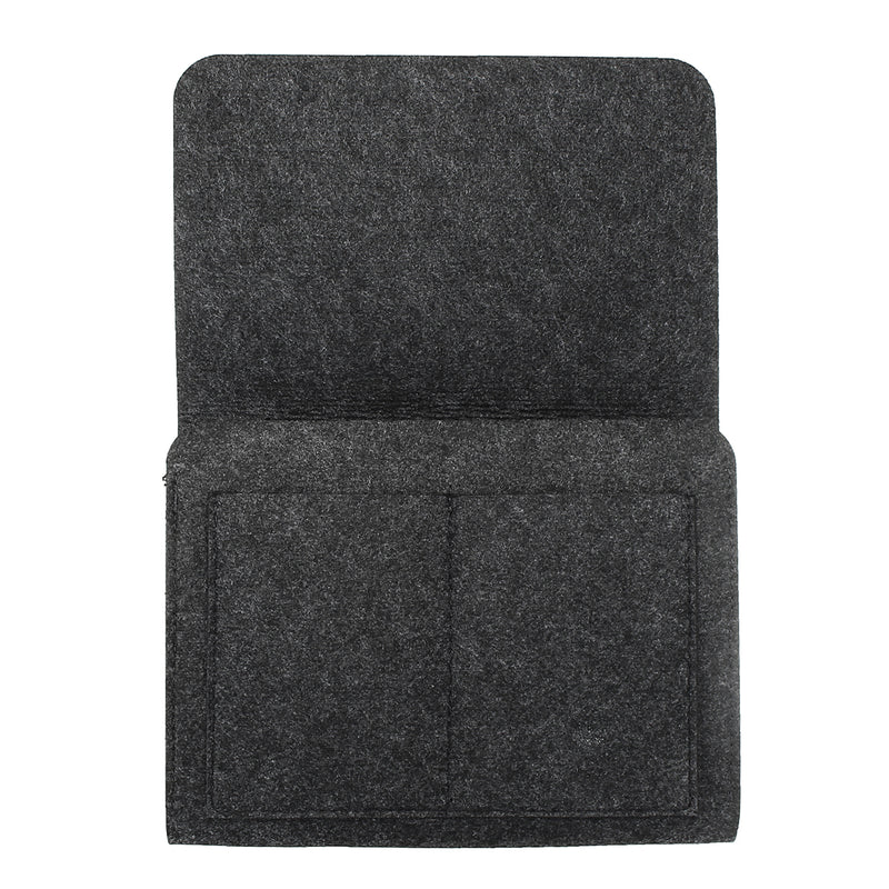Felt Bedside Caddy Storage Bed Organizer Storage Phone Magazine TV Remote Control Holder Bag