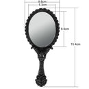 Foldable Mini Makeup Mirror Cosmetic Black Pocket Girl