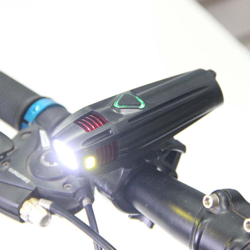 XANES XL41 650LM Bike Front Light 2 Modes USB Rechargeable Waterproof Night Riding Warning Light