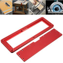 Electric Circular Saw Flip Cover Plate Adjustable Aluminium Surface Embedded Insert Plate For Table Saw