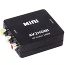 MINI HDMI to AV 1080P HD Converter Switcher Adapter