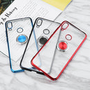Bakeey Ring Holder Color Plating Hard PC Protective Case For Xiaomi Redmi Note 7 / Redmi Note 7 Pro