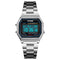 SKMEI 1474 Casual Women Watch 3ATM Waterproof EL Light Week Display Fashion Digital Watch