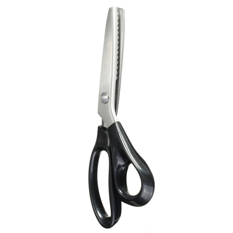 3MM 5MM 7MM Pinking Shears Arc-gear Scissors Sewing Craft Upholstery Tailor Zig Zag Tool