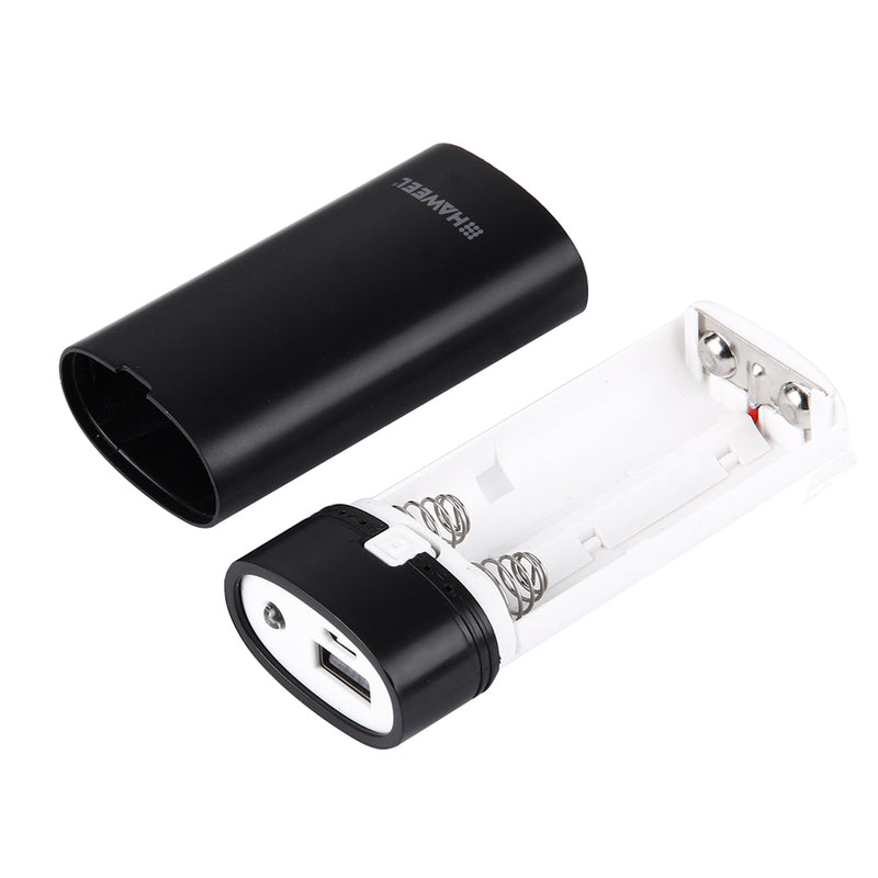 HAWEEL DIY Portable 5600mAh Power Bank With Indicator Light For Samsung S8 iphoneX 8/8Plus Xiaomi mi5 mi6
