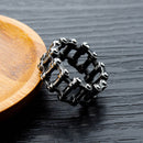 Personality Bicycle Chain Ring Motorcycle Chain Titanium  Steel  Ring