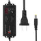 Excellway 4-24V 2.5A 60W AC/DC Adjustable Power Adapter Supply US Plug Speed Control Volt Display