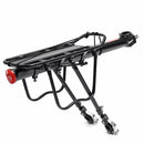 BIKIGHT Aluminum Alloy Bike Bicycle Rear Rack Bracket 50KG Load Quick Release Cycling Luggage Rack