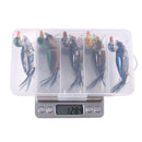 HENGJIA J102 5PSC Duck Fishing Lure Set Rotating Tail Popper Topwater Swim Crankbait Artificial Hard Bait