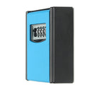 Alumium Alloy Blue 4-digit Key Parts  Storage Box
