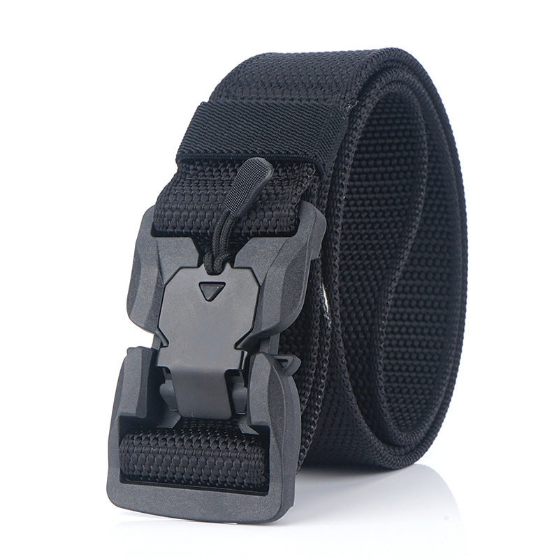 AWMN MB19 125cm x 3.8cm Military Tactical Belt Adjustable Nylon Belt Waist Belt Polyester Magnetic Buckle