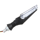 4Pcs Universal 10LED 12V 1W Motorcycle Turn Signal Lights Indicator Amber Blue