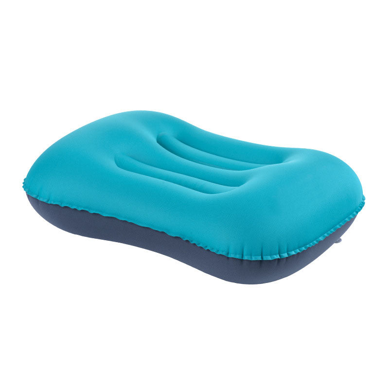 KCASA KC-XZ01 Portable Air Inflatable Travel Pillow Camping Office Rest Head Neck Massage Cushion