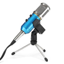 MK-F200TL Audio USB Condenser Microphone Sound Recording Vocal Microphone Mic Stand Mount