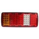 2Pcs 12V Car Rear Tail Light Barke Side Indicator Lamp For Universal Trailer Truck