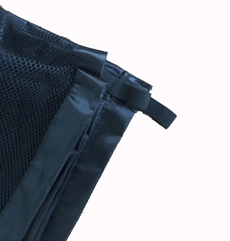 KCASA Magic Gate Portable Folding Safety Guard for Pets Dog Cat Stairs Isolation Fence Easy Installation Mesh Door Extra Wide Pet Gateway