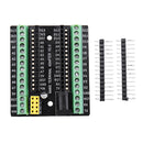 3pcs Nano V3.0 Terminal Adapter AVR ATMEGA328P with NRF2401+ Expansion Interface DC Power Board for