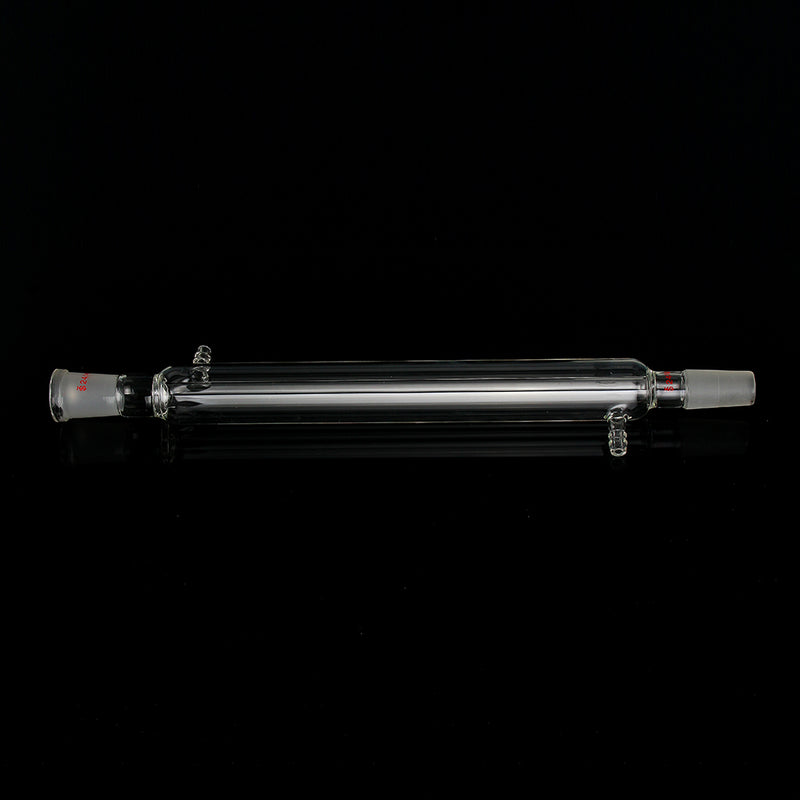 300mm 24/40 Glass Straight Liebig Condenser West Condenser Lab Distillation Glassware