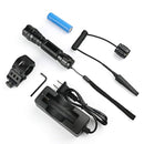 COURUI 501B Tactical Hunting Flashlight Suit High Lumen Brightness Refilescope Optic Sight Set