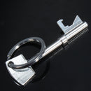 Key Shaped Bottle Opener Ring Keyring Chain Keychain Metal Beer Bar Tool