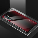 Bakeey Carbon Fiber Gradient Color Tempered Glass Protective Case for Xiaomi Mi Note 10 / Xiaomi Mi Note 10 Pro / Xiaomi Mi CC9 Pro