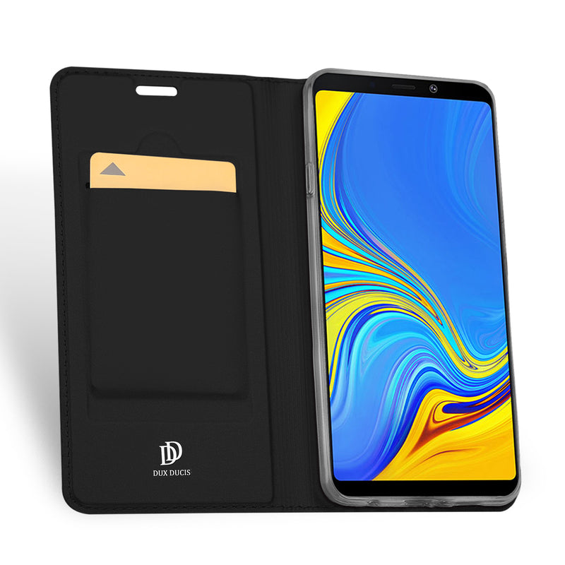 DUX DUCIS Magnetic Flip Wallet Card Slot Kickstand Protective Case For Samsung Glalaxy A9 2018