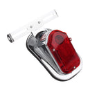 Motorcycle Rear Tail Lights Brake Stop Light Lamp License Plate Bracket For Harley Chopper Cafe Race