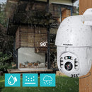 INQMEGA PTZ381 HD 1080P PTZ 360  Panoranic Waterproof IP Camera IR Night Version Two-way Audio