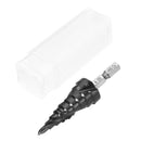 Drillpro HRC89 AlTiN Coating Step Drill Bit 4-20mm HSS M35 Cobalt Step Cone Drill Bit Hole Cutter