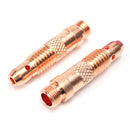 63Pcs TIG Collets Body Back Cap Fit TIG Welding Torch Consumables WP17 18 26 63PK