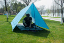 Outdoor Tent Sunshade Portable Hammock Rain Fly Waterproof Tent Tarp Camping Backpacking Tarp