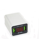 Universal 12-85V 2.1A Motorcycle Scooter Dual USB Charger With Digital Display