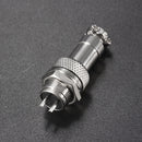 Excellway GX12 2Pin Aviation Plug Male/Female 12mm Wire Panel Connector Adapter