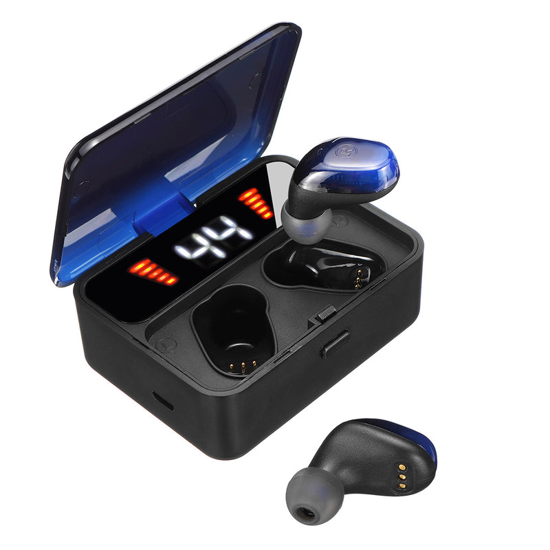 TWS Wireless bluetooth 5.0 Earphone 2000mAh Power Bank Smart Touch Dual LED Display Headphone with Charging Box