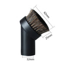 Vacuum Cleaner Accessories Mixed Horsehair Round Brush for Lexy Vacuum Cleaner