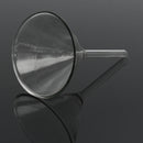40/50/60/75/90/120mm Lab Glass Funnel Short Stem Thick Glass Multiple Size