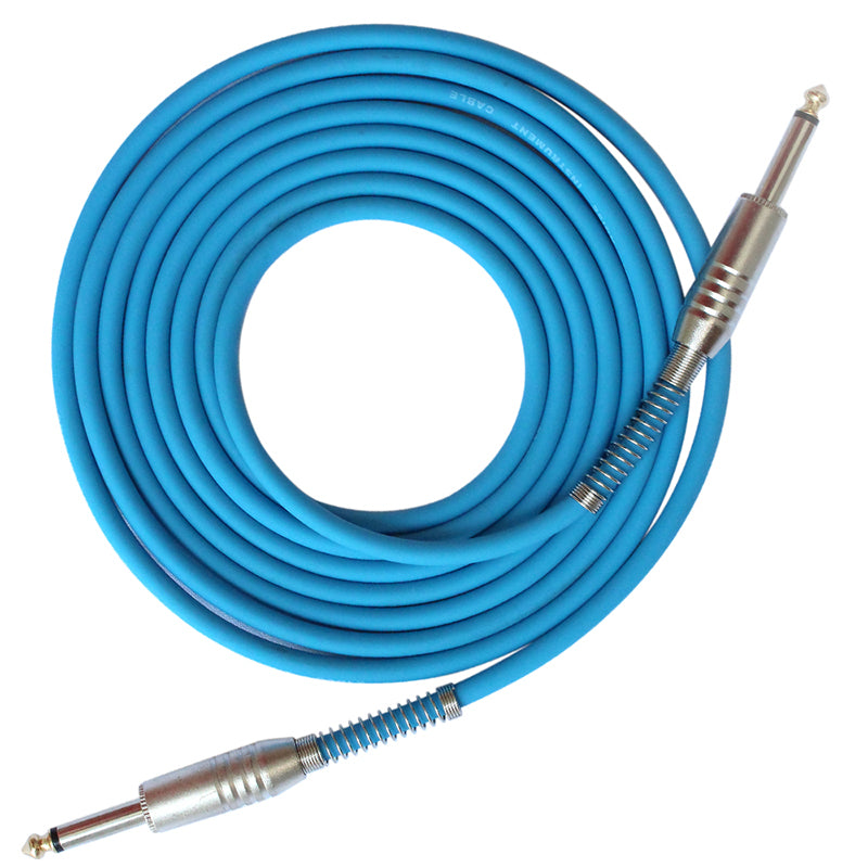 FLGW-24 3m Guitar Cable 6.5mm Jack Audio Cable for Guitar Mixer Amplifier Bass