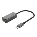 ORICO XC-R45 Aluminum Alloy Type-C to 1000Mbps Gigabit RJ45 Ethernet Adapter