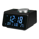 76-108MHz FM Radio Alarm Clock Charger for Mobile Phone