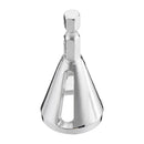 Drillpro Hex Shank Silver Hard Alloy Deburring External Chamfer Tool Drill Bit Remove Burr Repairs Tools