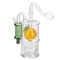 LED Water Pipe High Borosilicate Glass Pipe Bottle Mute Pot